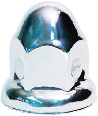 Liberty CB Accessories LNC-33MM 33mm Flanged Chrome Plated Lug Nut Cover (1)