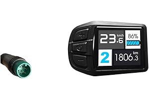 UKC3-Compatible Color Display for E-Bikes with 5-Pin Waterproof Connector and Full For OMD NO.2 Protocol Implementation