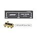 ANTOP Low-Loss 3 Way Coaxial Splitter for TV Antenna and Satellite 18K Gold-Plated Chassis 2GHz - 5-2050MHz All Port DC Power Passing