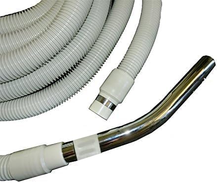 Merchandise Mecca 30 ft Crush-Proof Central Vacuum Hose for Beam, Eureka & Hoover 1.5-Inch Inlets