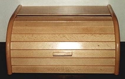 Brotkasten, Holz lackiert, groß: Amazon.de: Küche & Haushalt