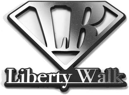 Amazon Lbwk Lbエンブレム Diamond Lb Logo Silver Eb11 エンブレム 車 バイク