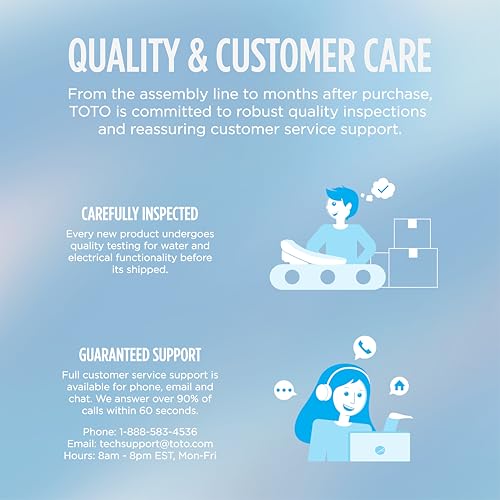 TOTO WASHLET S5 Electronic Bidet Toilet Seat with Instantaneous Water Heating, PREMIST and EWATER+ Wand Cleaning, Elongated, Cotton White - SW3446#01