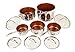 NuWave PerfectGreen 10 Pc Cookware Set (Bronze)
