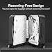 Removing-Free Travel Luggage Cover Suitcase Protector Fits 20 Inch Luggage Fits 20