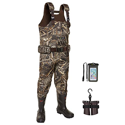 TIDEWE Chest Waders, Hunting Waders for Men Camo with 800G