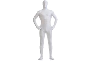 Howriis Full Bodysuit Unisex Spandex Zentai Costume - Stretch Adult Disappearing Man Body Suit for Halloween & Cosplay