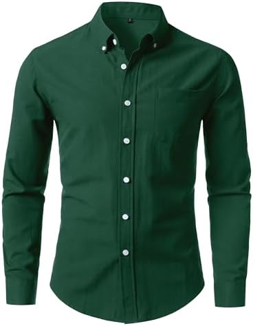 Amazon.com: Alimens & Gentle Slim Fit Mens Dress Shirts Long Sleeve Dress Shirts for Men Stain Sheild Button Down Shirt Men Big Army Green : Clothing, Shoes & Jewelry Amazon.com: Alimens & Gentle Slim Fit Mens Dress Shirts Long Sleeve Dress Shirts for Men Stain Sheild Button Down Shirt Men Big Army Green : Clothing, Shoes & Jewelry
