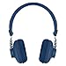House of Marley Positive Vibration 2: Over-Ear Headphones with Microphone, Wireless Bluetooth Connectivity, and 10 Hours of Playtime (Denim)