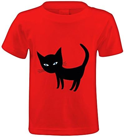 Miaow Oev Kids T Shirt Red
