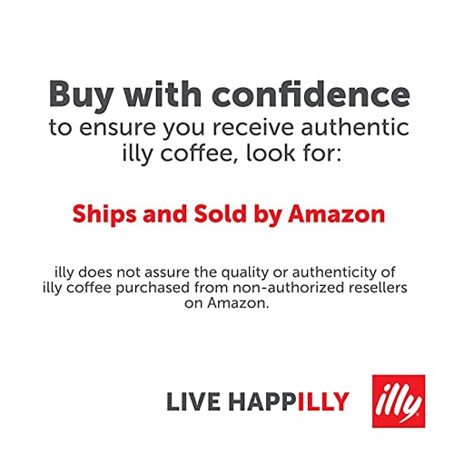 Illy Espresso Single Serve Coffee Compatible Capsules, 100 Arabica