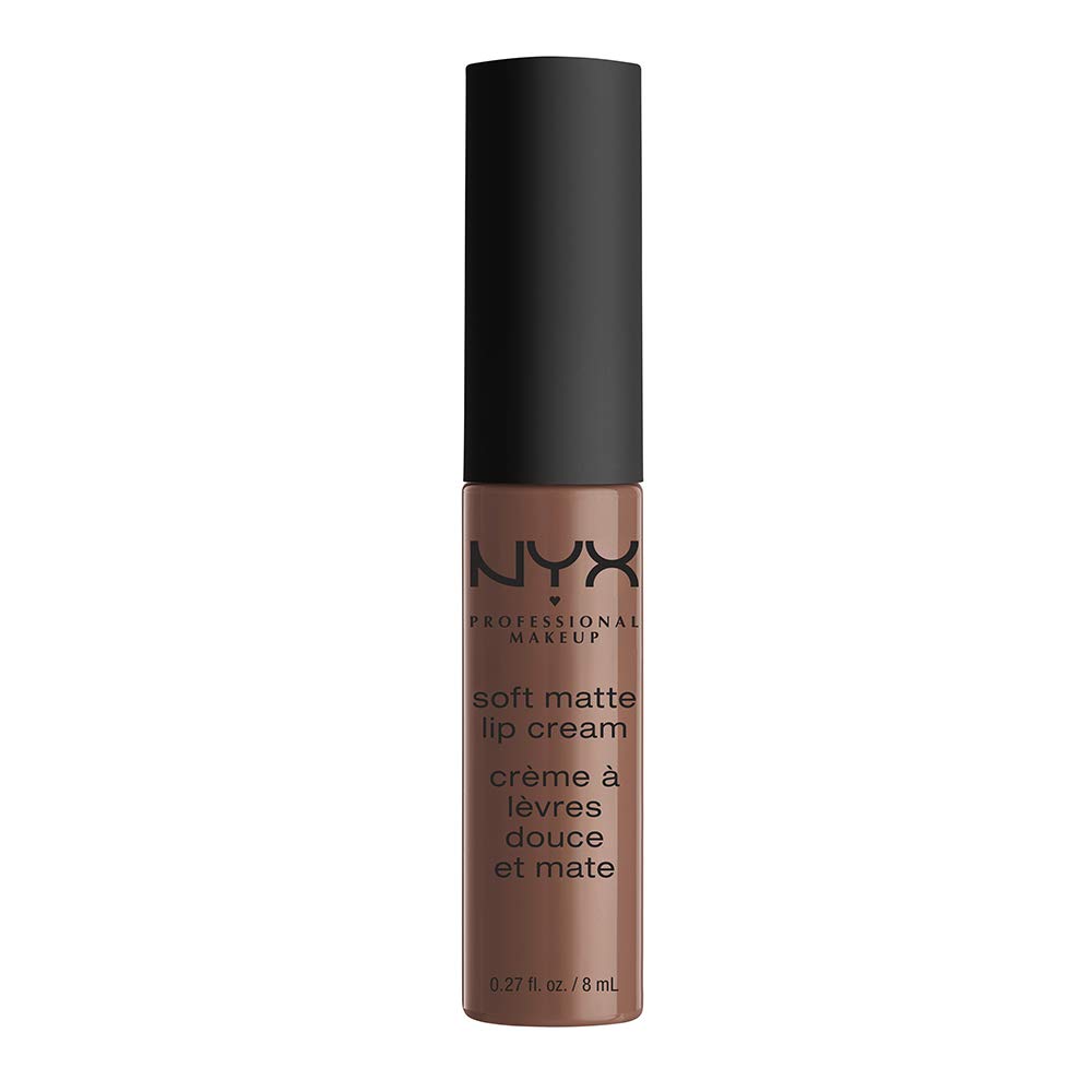 NYX Professional Makeup Soft Matte Lip Cream, Creamy and Matte Finish, Highly Pigmented Colour, Long Lasting, Vegan Formula, Shade: Los Angeles