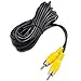 OLLGEN RCA Video Cable,Digital Audio Coaxial Cable with Male to Male Single Plug,A/V Extension Cord for Subwoofer Car Rear View Parking Buckup Camera,5M/16Feet