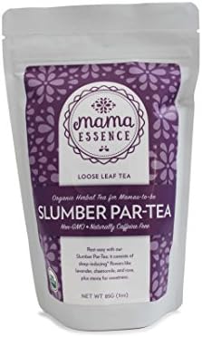 Slumber Par-tea – Mama Essence – Organic Herbal Pregnancy Tea – Relaxation and Sleep Support