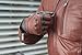 SHIMA Caliber Motrocycle Gloves for Men - Classic, Vintage, Reinforced, Summer Leather Biker Riding Gloves with Knuckle and Finger Protectors, Reinforced Palm (Brown, L)