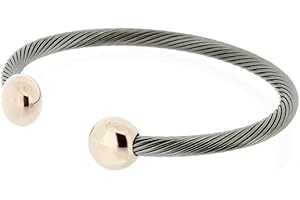 QRay Deluxe Pink Goldtone Combo Bracelet SIZE SMALL Q-Ray Q Ray Q.Ray