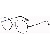 Rongchy Fashion Retro Nearsighted Distance Glasses Metal Men Women Myopia Glasses