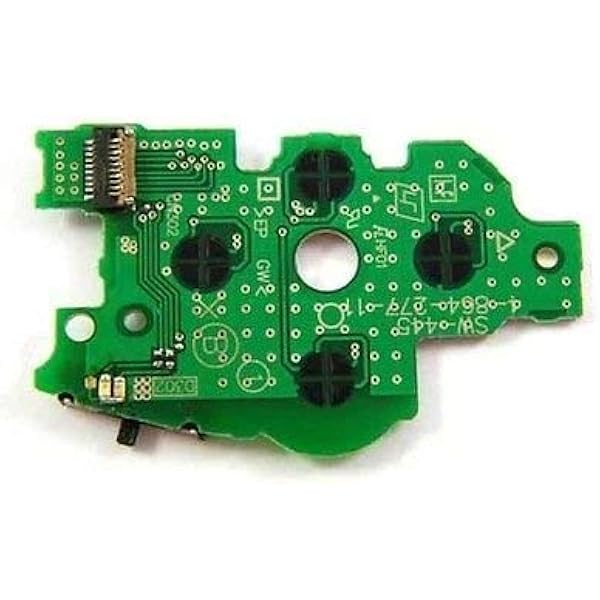 Amazon Com Gametown Circuit Board Abxy With Power Switch Replacement For Psp 1000 1001 Part Computers Accessories
