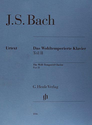 Bach: The Well-Tempered Clavier - Book 2, BWV 870-893 [Without Fingering] (Multilingual Edition)