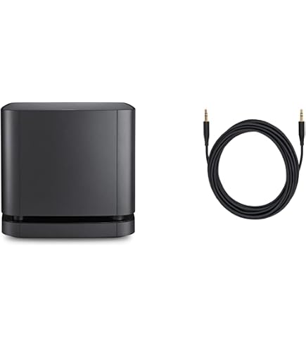 Amazon.com: Bose Bass Module 500, Black & Bass Module Connection