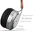 Nubwo Bluetooth Headphones, Hi-Fi Stereo Wireless Headset, Foldable, Soft Memory-Protein Earmuffs, Built-in Mic and Wired Mode for PC/ Cell Phones/ TV (Brown)