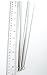 4 Stainless Steel Straws for Tervis Tumbler 24 oz Travel Insulated Clear Drinking Cup Lid CocoStraw Brand