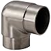 Flush Elbow Fitting 90 Degree - Brushed Stainless Steel - 2