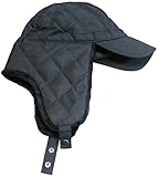 N'Ice Caps Boys Quilted Ski Hat with Collapsible Brim
