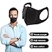 ruimingt Breathable Protective Mask Air Purifying Mask Mouth Dust Haze Fog Respirator Black Sponge Ear Loop Masks