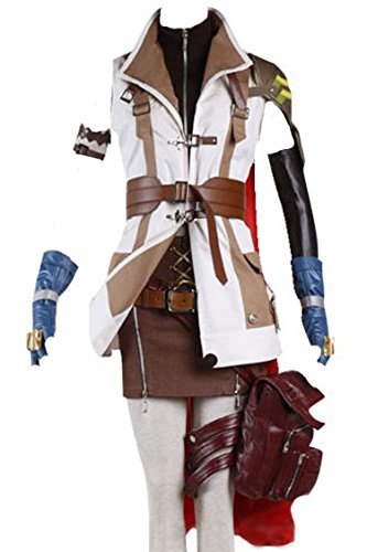 LYLAS Final Fantasy XIII FF 13 Lightning Cosplay Costume Halloween Full Set