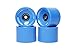 FREEDARE 70mm Longboard Wheels with ABEC-7 Bearings and Spacers(Set of 4)