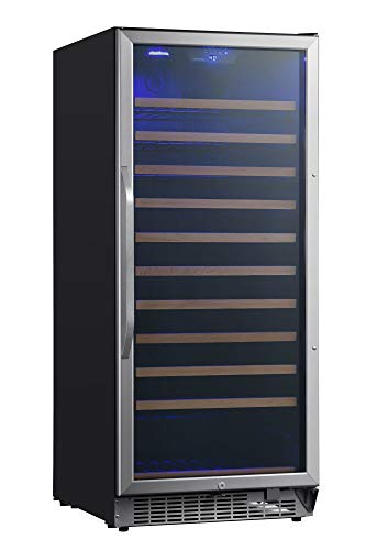 EdgeStar-CWR1212SZ-24-Inch-Wide-111-Bottle-Capacity-Free-Standing-Single-Zone-Wine-Cooler-with-Even-Cooling-Technology