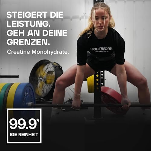 Bulk Creatin Monohydrat Pulver, Vanille, 500 g