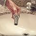 Drain Strain - No-Clog Sink Stopper (Chrome)