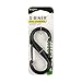 Carabiner Clip, 3-1/2 in, Plastic, Black primary