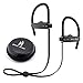 Bluetooth Headphones Wireless Earbuds with Mic - Joyful Heart JH900 Waterproof Sport Headset, Noise Cancelling, Slim Light Earphone for Workout, 6-8 Hr Battery (2018 New Model, Black)
