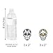 Big Dot of Happiness Day of the Dead - DIY Shaped Halloween Sugar Skull Party Cut-Outs - 24 Count