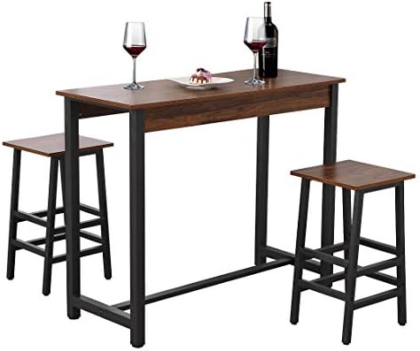 Amazon Com Bizzoelife Counter Height Table Chair Set