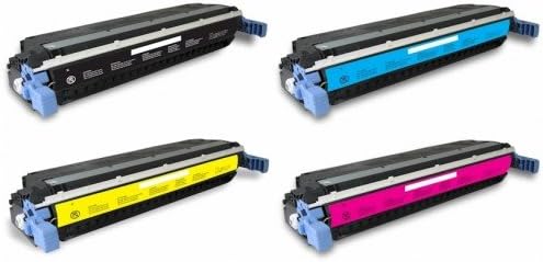 Toner Eagle Compatible Toner Cartridge Replacement for HP 645A (Black,Cyan,Magenta,Yellow , 4-Pack)