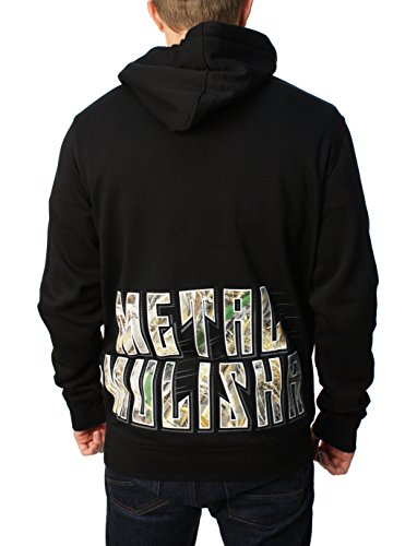 Metal Mulisha Mens Unlimited Hoody Zip Sweatshirt X Large Black
