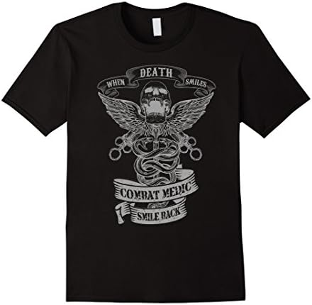 Mens Combat Medic - Smile back XL Black