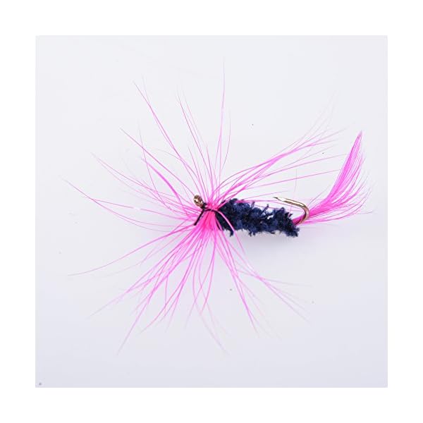 BLISSWILL-96Pcs-Fly-Fishing-Lures-Dry-Flies-Set-Floating-Flies-Hooks-for-Bass-Salmon-Trout