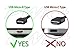 Fast Wall Charger for ORORO Heated Vest, Omnipod 5, Tandem Diabetes Care, Samsung TV Remote Solar Cell Frame TV Remote Galaxy Phone Note Tablet Android, LG, Sony, PS4, Moto Charging Cord Power Adapter