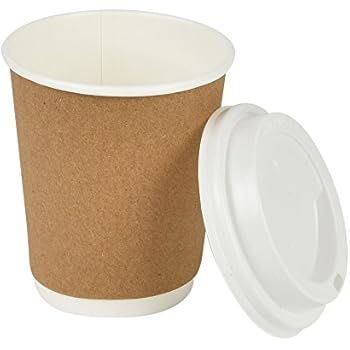 alternative coffee double natural kraft lid count tan oz earth cup paper