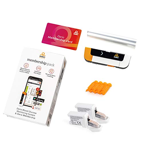 Dario Value Pack Kit Blood Glucose Monitoring Set. Test Your Blood Sugar on Your Android