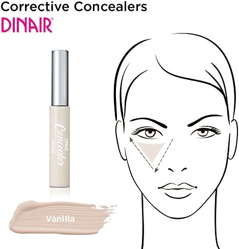 Dinair Makeup | Under Eye Concealer &amp; Highlighter | Vanilla