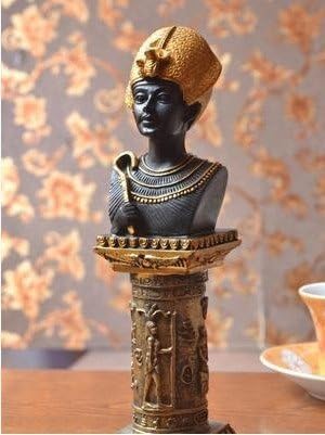 New Design ancient Egyptian pharaoh avatar Decoration Home Decoration Cleopatra King Tutankhamun Head ornament