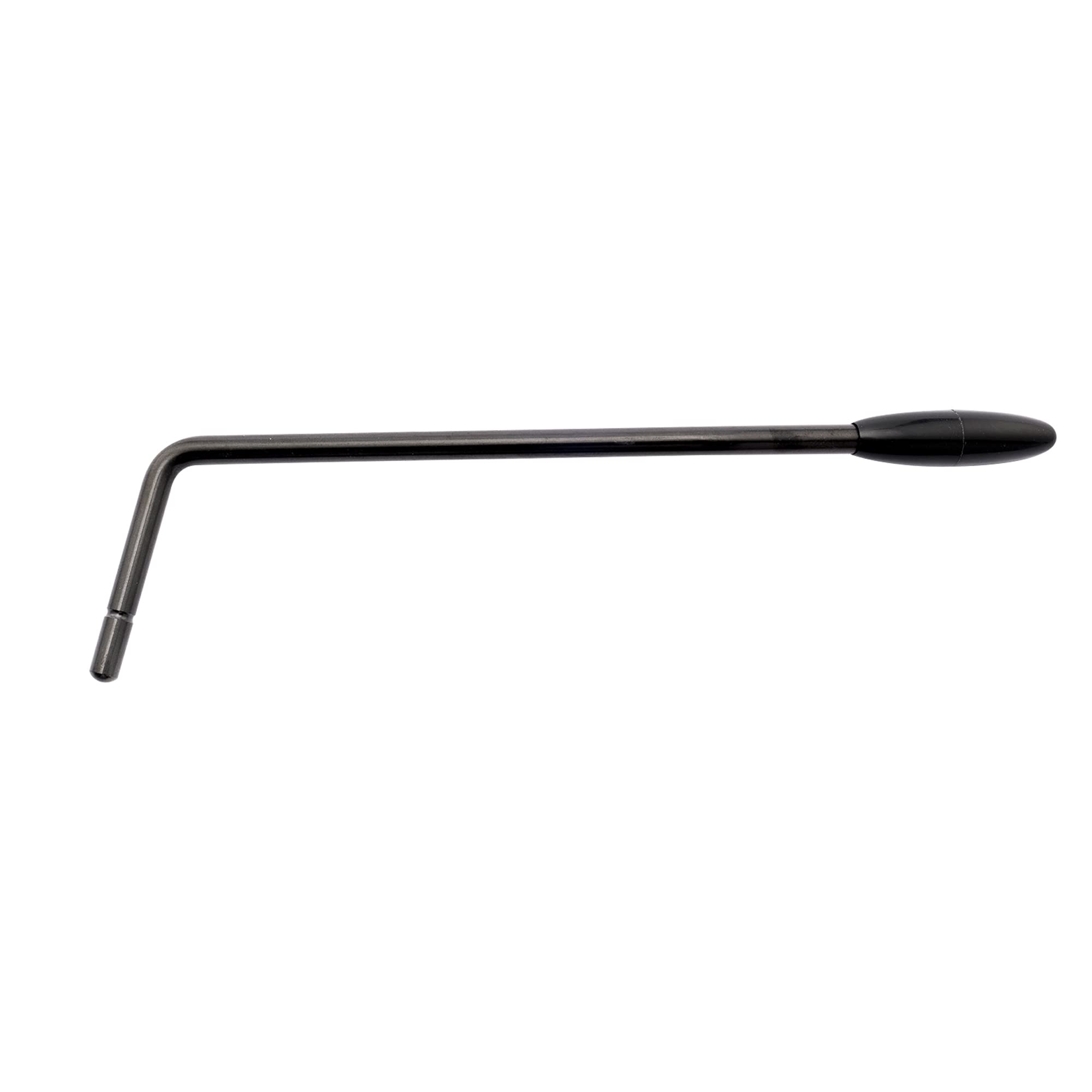 Musiclily Ultra 5mm Push-in Style Stainless Steel Tremolo Arm Whammy Bar for China Made Wilkinson M Series Tremolo Bridge, Black with Black Tip