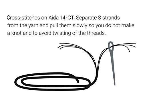 4 Counted+Cross+Stitching+Pattern+Embroidery+Needlepoint