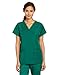 WonderWink Women's Scrubs Four Way Stretch Sporty V-Neck Top, Hunter Green, XX-Large